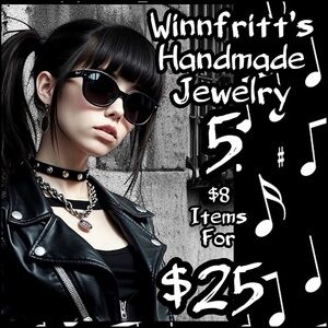 5 $8 Items For $25💫Lower Shipping Now! Winnfritt’s Handmade Jewelry💫